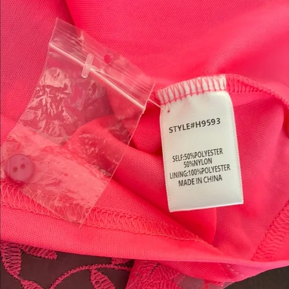 JODIFL Pink Floral Lace Blouse, NWOT - Picture 9 of 13